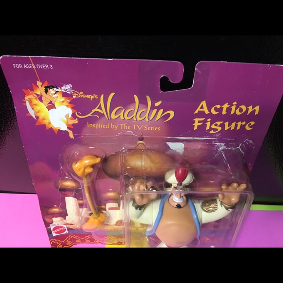 DISNEY’S ALADDIN VTG 90’s Action Figure GENIE Set - Picture 10 of 14